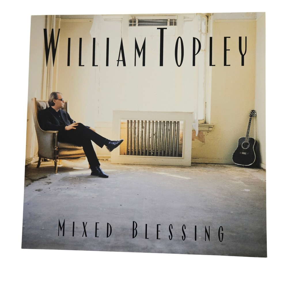 William Topley Mixed Blessing 1998 Promo Flat Album Poster‎ 12x12 D/S Rock